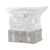 Lot de 5 housses souples sous-vide Compactor beiges "2.0" XXL