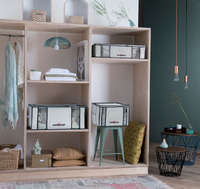 Lot de 5 housses souples sous-vide Compactor blanches "Life" XXL