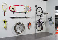 Crochet de rangement mural circulaire "Dock and Lock"