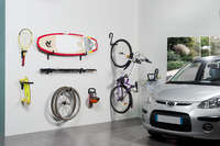 Crochet de rangement mural "Dock and Lock" petit modèle