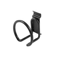 Crochet de rangement mural pour câble et tuyau noir "Walltech"