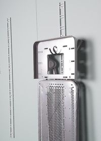 Crochet double incurvé Walltech Buanderie