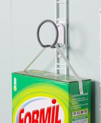 Crochet porte-câble ou tuyau Walltech Buanderie