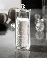 Distributeur de cotons transparent