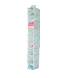 Étagère souple à suspendre 9 niveaux verte "Daman"