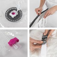 Fonctionnalités Housse souple sous-vide Compactor Blush M