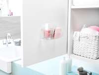 Grande boite de rangement murale auto-adhésive pour maquillage "Vision"