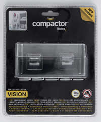 Grande boite de rangement murale auto-adhésive pour maquillage "Vision"