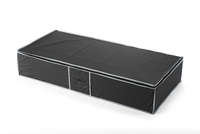 Housse de rangement dessous de lit noire "Urban"