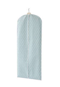 Housse longue pour vêtements verte "Daman"