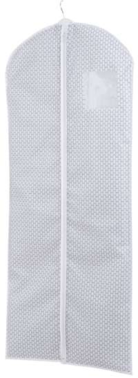 Housse longue pour vêtements grise "Meko"