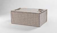 Housse de rangement pour couette marron "Rivoli"