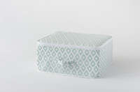 Lot de 2 housses de rangement zippées vertes "Daman"