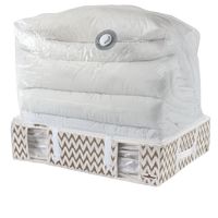 Housse souple sous-vide Compactor beige "Ikat" L