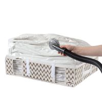 Housse souple sous-vide Compactor beige "Ikat" L