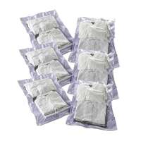 Lot de 6 sacs de compression manuelle "Roll-up" M