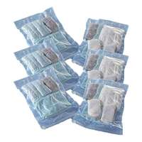 Lot de 6 sacs de compression manuelle "Roll-up" S