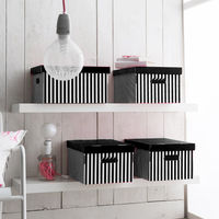 Lot de 2 boîtes « Shirt » coloris noir