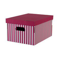 Lot de 2 boîtes « Shirt » coloris rose vif