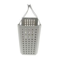 Lot de 2 sacs de course gris "Kosto"