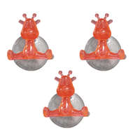 Lot de 3 Funny hooks Girafe Rose
