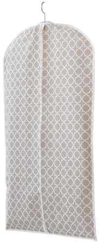 Lot de 3 housses courtes pour vêtements taupe "Madison"