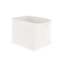 Lot de 3 paniers "Noah" blanc