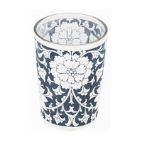 Lot de 4 photophores bleus