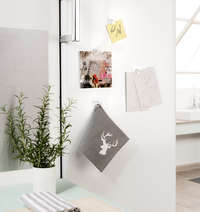 Lot de 4 pinces auto-adhésives "Clip"