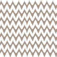 Housse courte pour vêtements beige "Ikat"