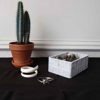 Organisateur de tiroir blanc "Toronto" taille M