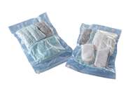 Lot de 6 sacs de compression manuelle "Roll-up" (2 S + 2 M + 2L) 