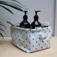 Panier "Arrow" souple écru Taille S