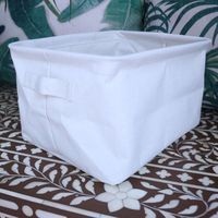 Panier "Flex" souple blanc Taille L