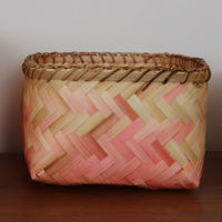 Panier "Nouméa" Rose  Taille L