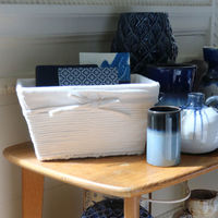 Panier papier blanc Kimo