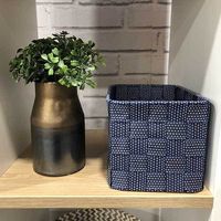 Panier "Toronto" bleu taille