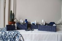 Panier "Toronto" bleu Taille M