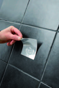 Lot de 3 patchs auto-adhésifs de rechange gris "Bestlock Magic"