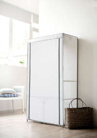 Armoire penderie blanche "Fast"