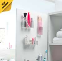 Petite boite de rangement murale auto-adhésive pour maquillage "Vision"