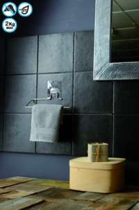 Petit porte-serviette auto-adhésif repositionnable "Bestlock Magic"