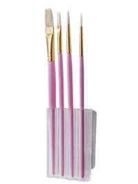 Rangement mural auto-adhésif pour pinceaux "Vision"