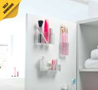 Rangement mural auto-adhésif pour pinceaux "Vision"