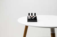 Rangement maquillage pour vernis 9 compartiments noir