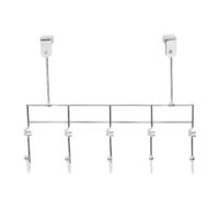 Patère de porte métal 5 crochets "Zébulon"