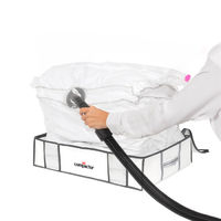 Lot de 2 housses souples sous-vide Compactor blanches "Life" L