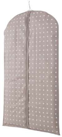 Housse courte pour vêtements marron "Rivoli"