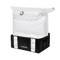 Housse souple sous-vide Compactor noire "Parisienne" XXL