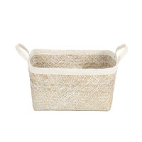 Panier de rangement gris "Futuna" M